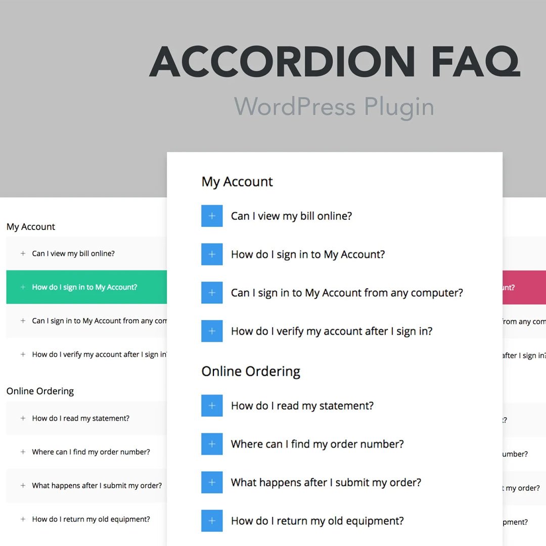Accordion FAQ WordPress Plugin